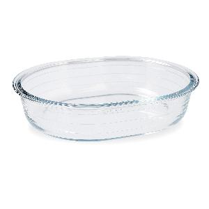 Fuente rectangular horno 35x23cm vidrio boro Classic Vidrio Pyrex