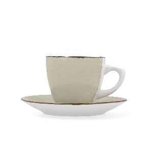 Set 6 Tazas Café Renova Quid Blanco 22 cl - Accessorios Desayunos